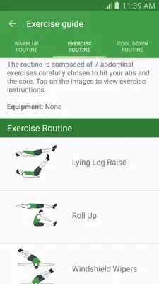 Ultimate Ab & Core Workouts android App screenshot 10